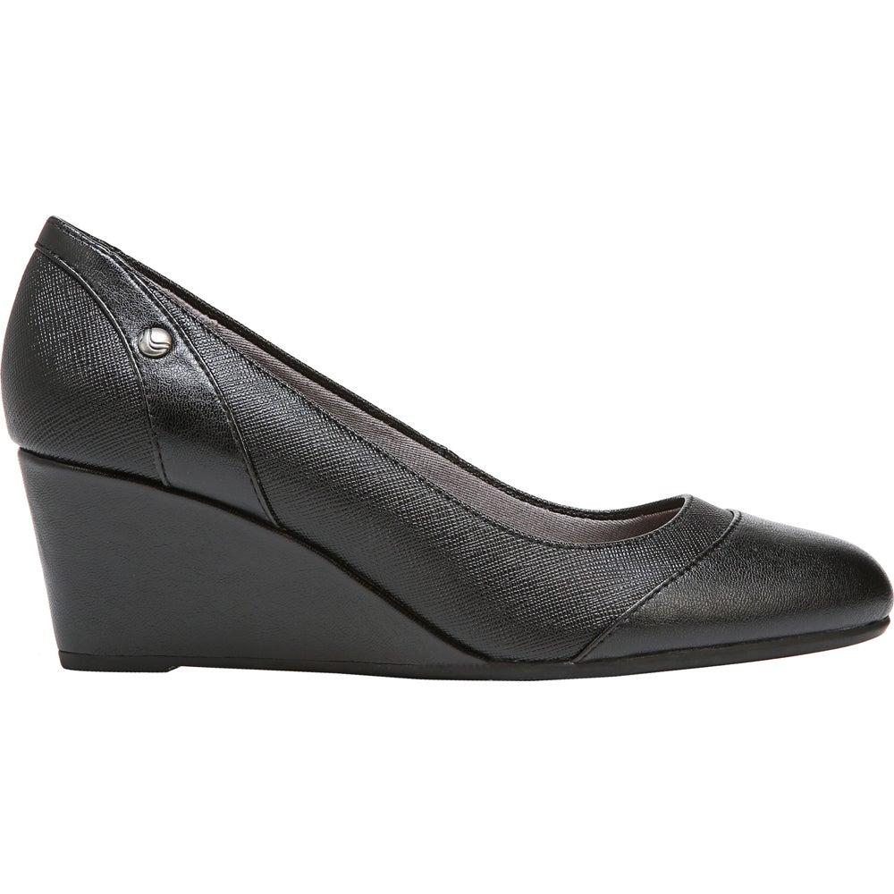 LifeStride Dreams Round Toe Wedge Pumps