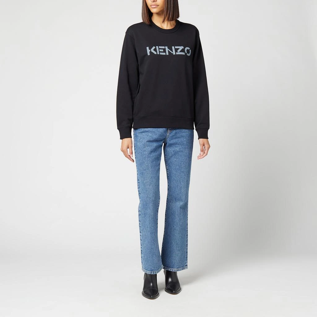 KENZO KENZO Women's Logo Classic Sweatshirt - Black 3