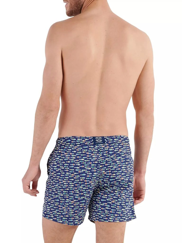 HOM Trouville Geometric Swim Trunks 4