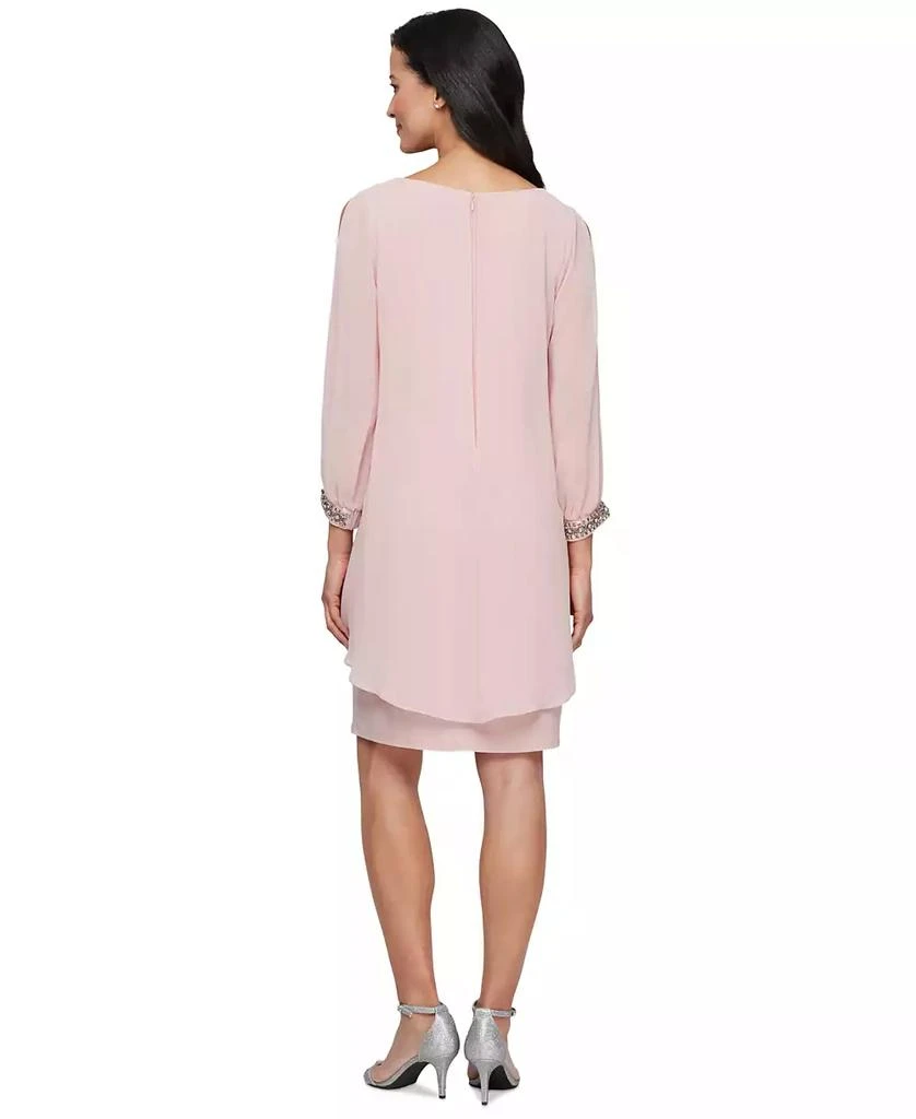 Shop Women's Tulip-Overlay Sheath Dress on Sale at BeyondStyle  Get 31%  Off Women's Tulip-Overlay Sheath Dress with Limited-Time Flash Deals,  Exclusive Discounts, and Special Offers. Enjoy Unbeatable Savings on  Women's Tulip-Overlay