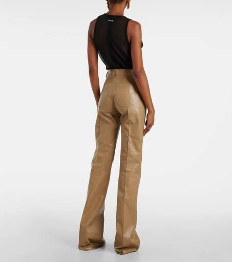 Tom Ford Leather straight pants 3