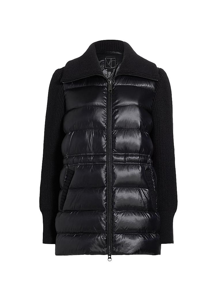 Mercer Collective Mac Mixed-Media Down Coat