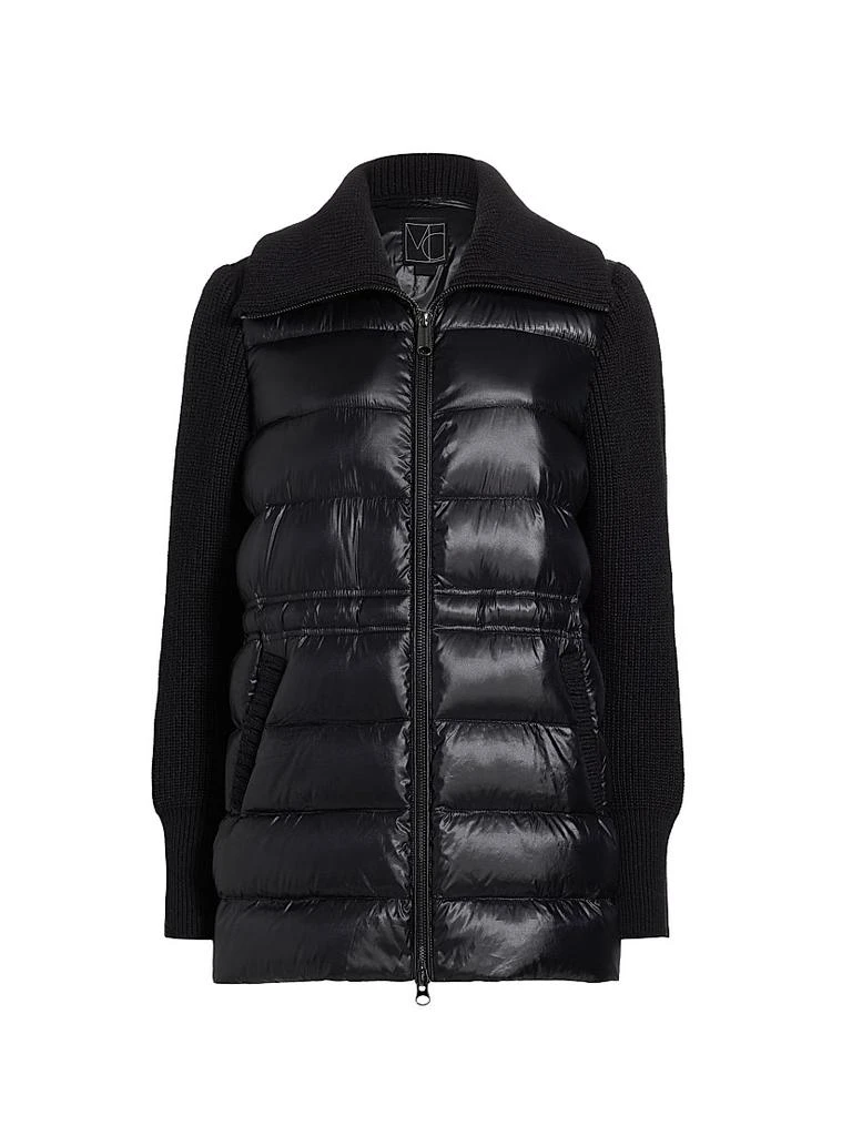 Mercer Collective Mac Mixed-Media Down Coat 1
