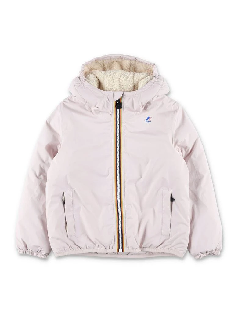 K-Way Kids K-Way Kids Zip-Up Hooded Jacket