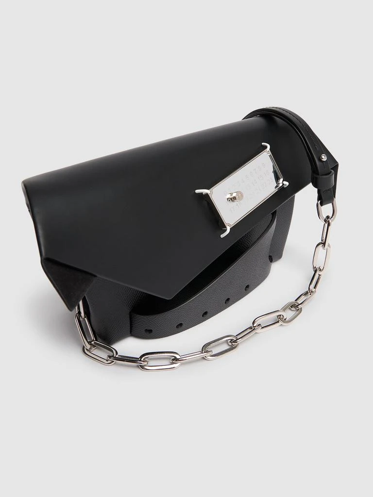 MAISON MARGIELA Small Classique Snatched Leather Clutch 3