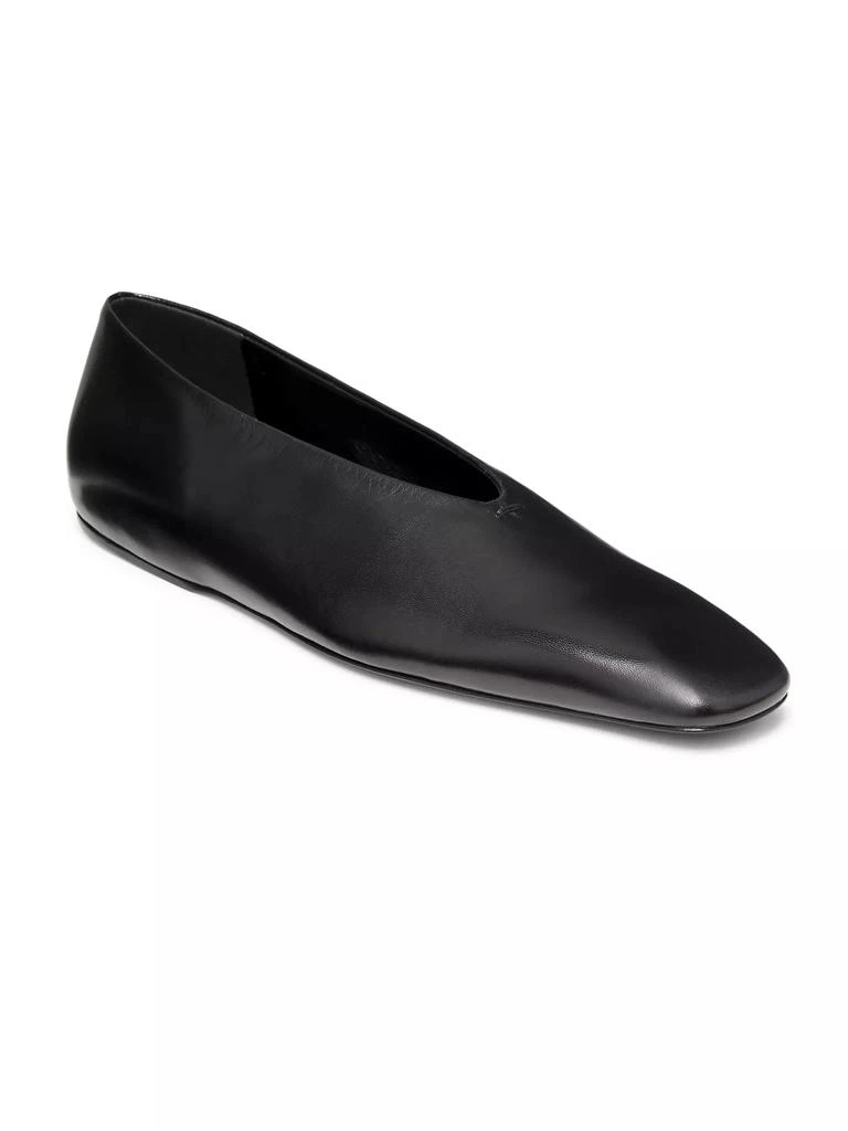 Jil Sander Leather Ballerina Flats 2