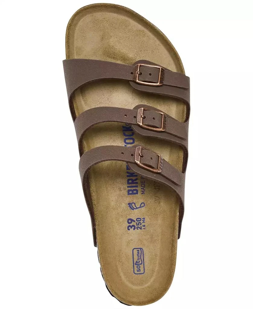 Birkenstock Women's Florida Birko-Flor Nubuck Soft Footbed Sandals from Finish Line 3