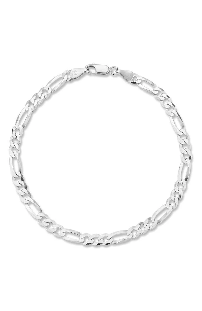 Yield of Men Men's Sterling Silver Figaro Bracelet 1