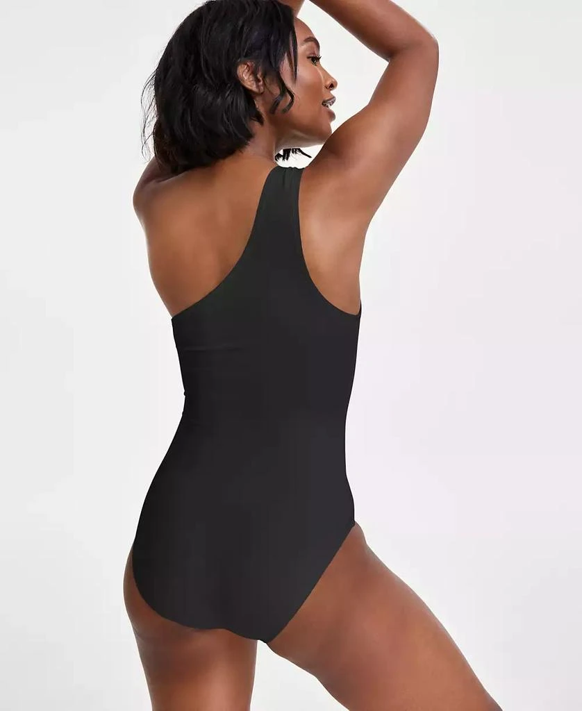 Michael Kors Embellished One-Shoulder Underwire One-Piece Swimsuit 2
