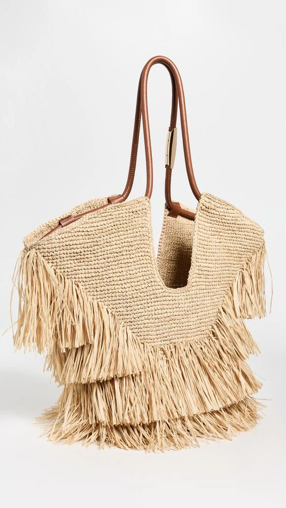 Zimmermann Goldentime Medium Fringe Tote 3