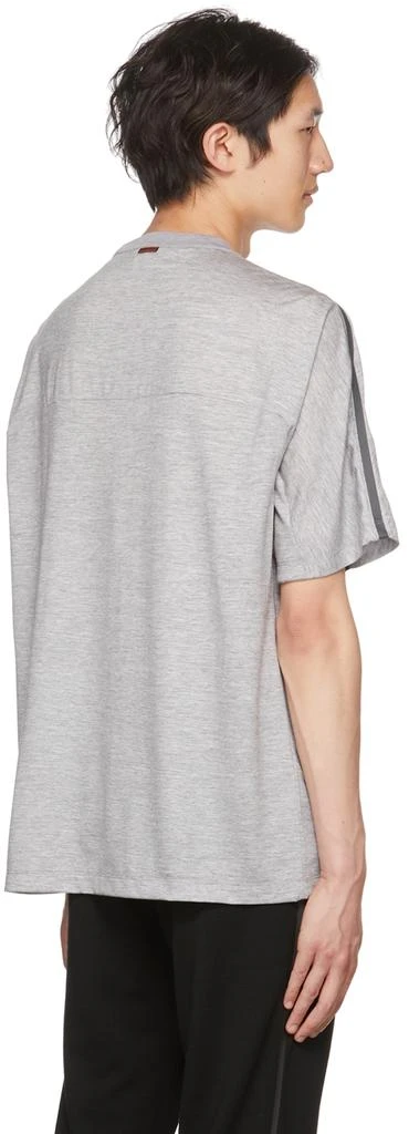 Zegna Gray Merino T-Shirt 3