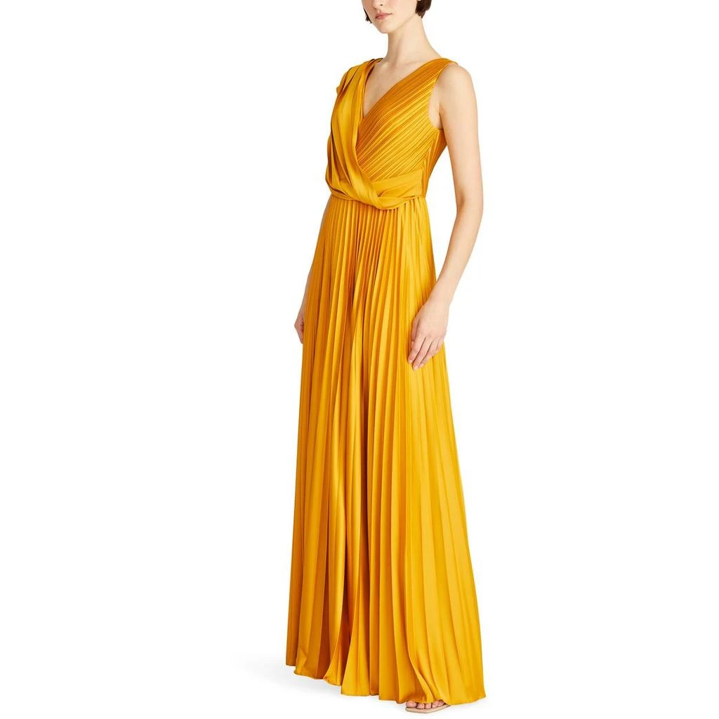 Theia Breann Womens Pleated Polyester Evening Dress - Dresses & Skirts -  BeyondStyle