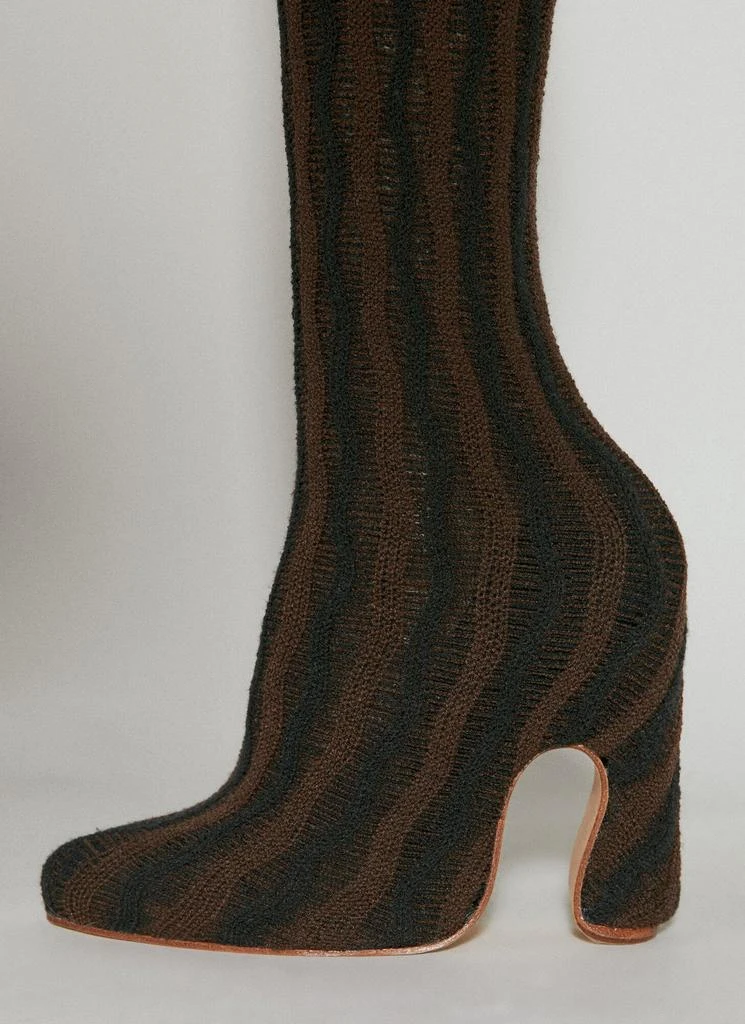 Isa Boulder Isa Boulder Cactus Knit Over-the-Knee Boots 3