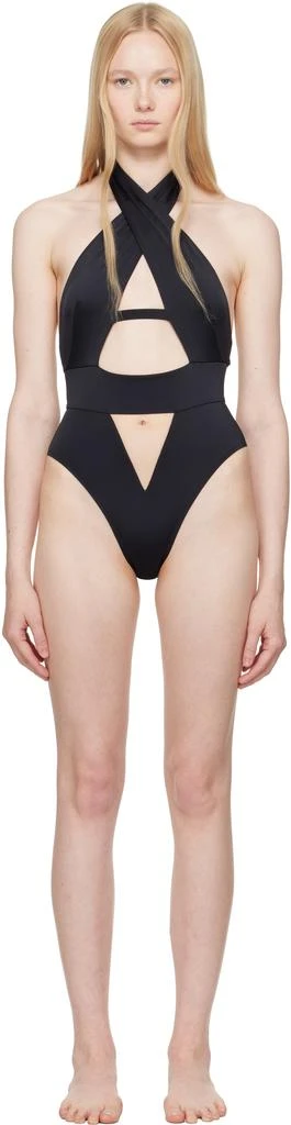 L'Agent by Agent Provocateur Black Anja Swimsuit 1