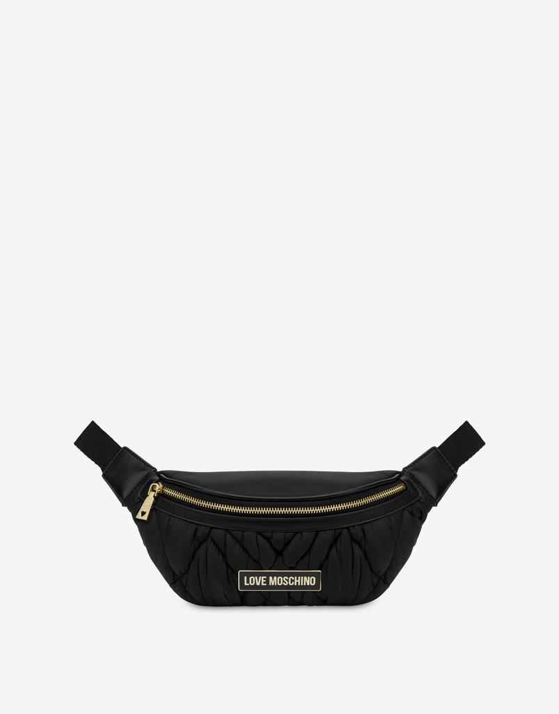 Love Moschino Puff Quilted Nylon Belt Bag
