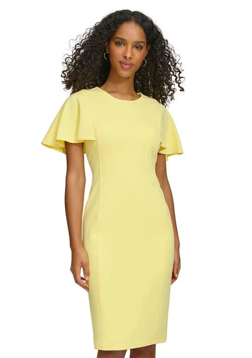 sachin and babi light blue dress Calvin Klein Women's Cocktail Dresses
