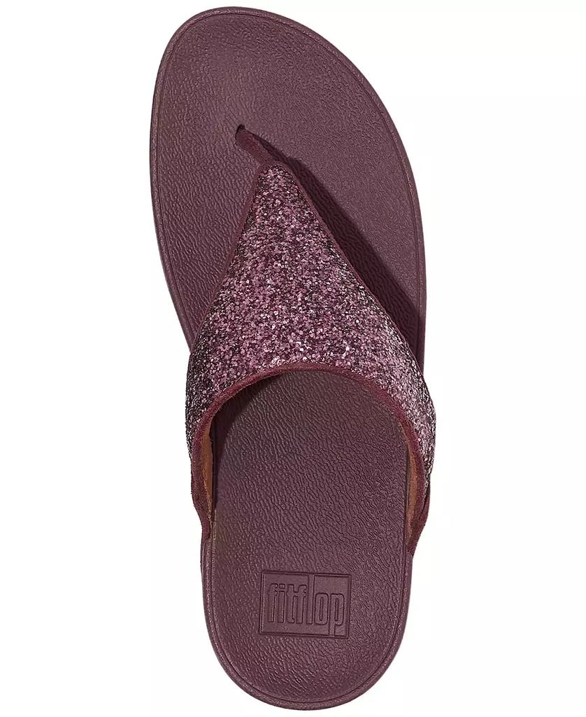 FitFlop Women's Halo Bead-Circle Metallic Toe-Post Sandals 10