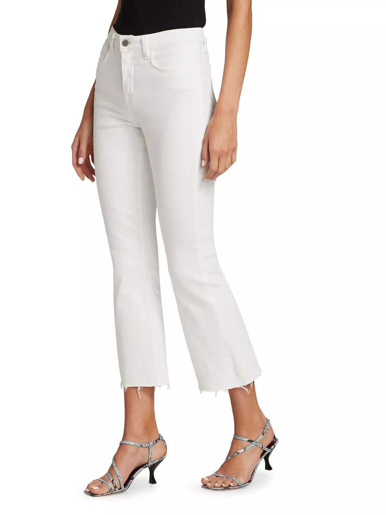 L'Agence Kendra Cropped Flare Jeans 4