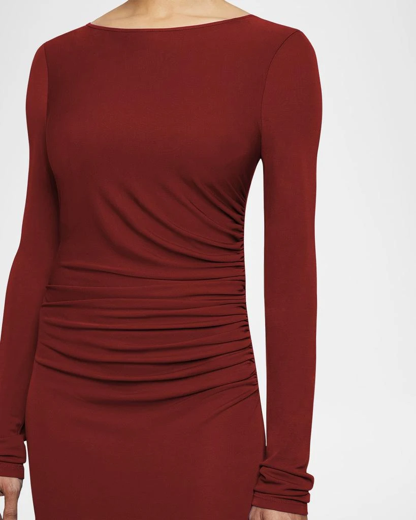 Santorelli Abby Jersey Maxi Dress with Side Ruching 4