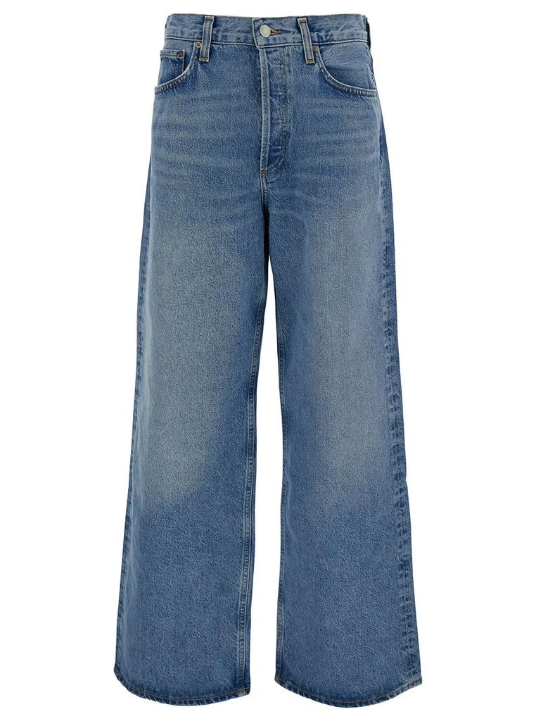 AGOLDE AGOLDE High Waisted Straight-Leg Jeans 1
