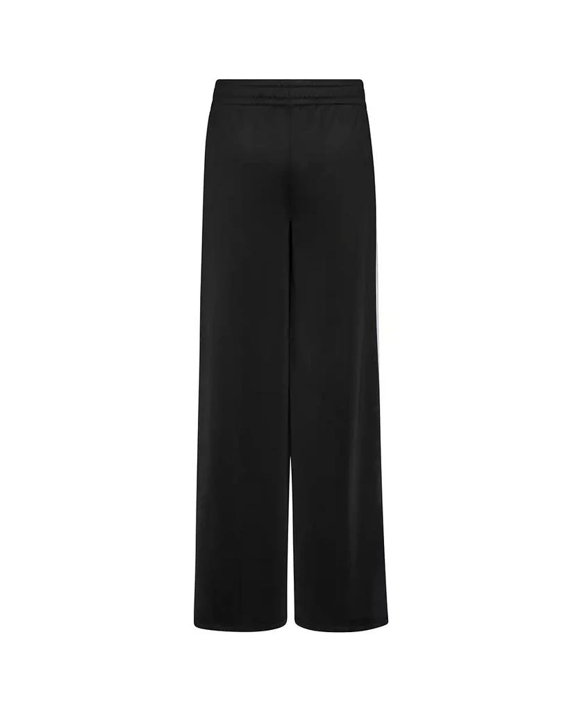 Adidas Big Girls Elastic Waistband Wide Leg Tricot Pant 6