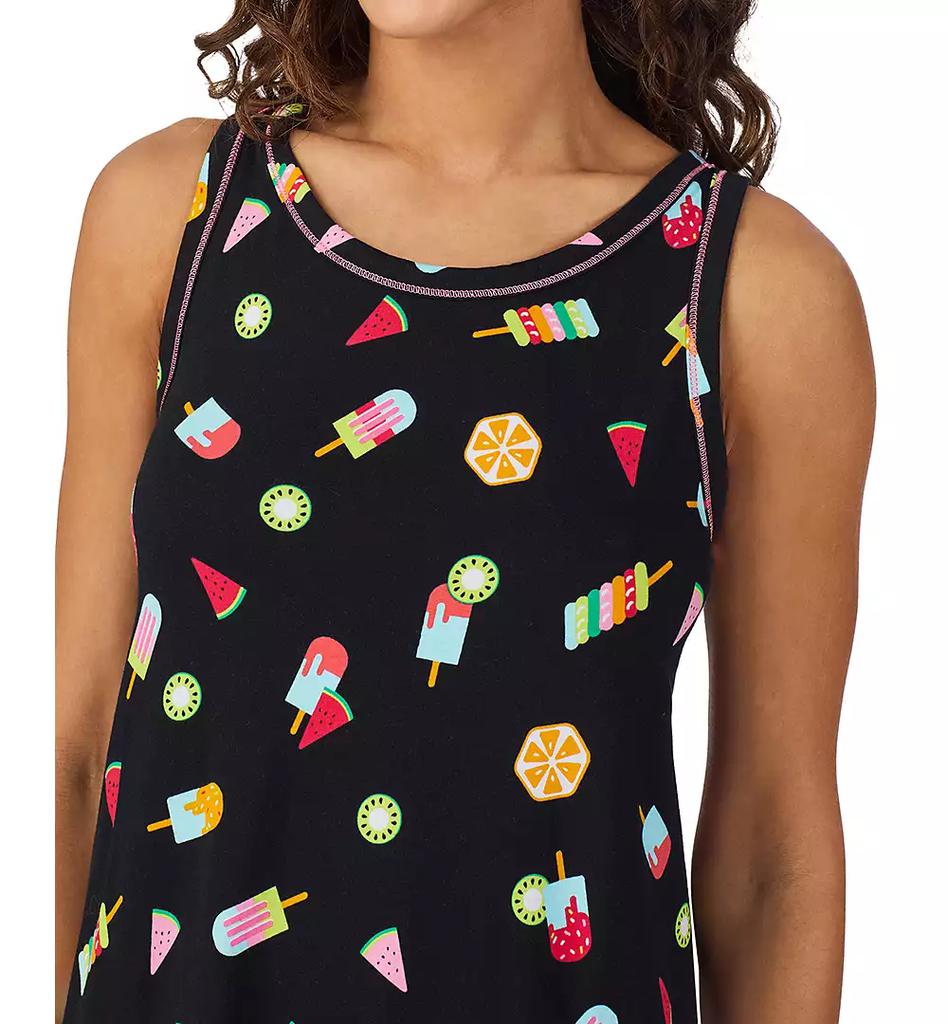 Cuddl Duds Women's Sleeveless Ruffled-Hem Chemise