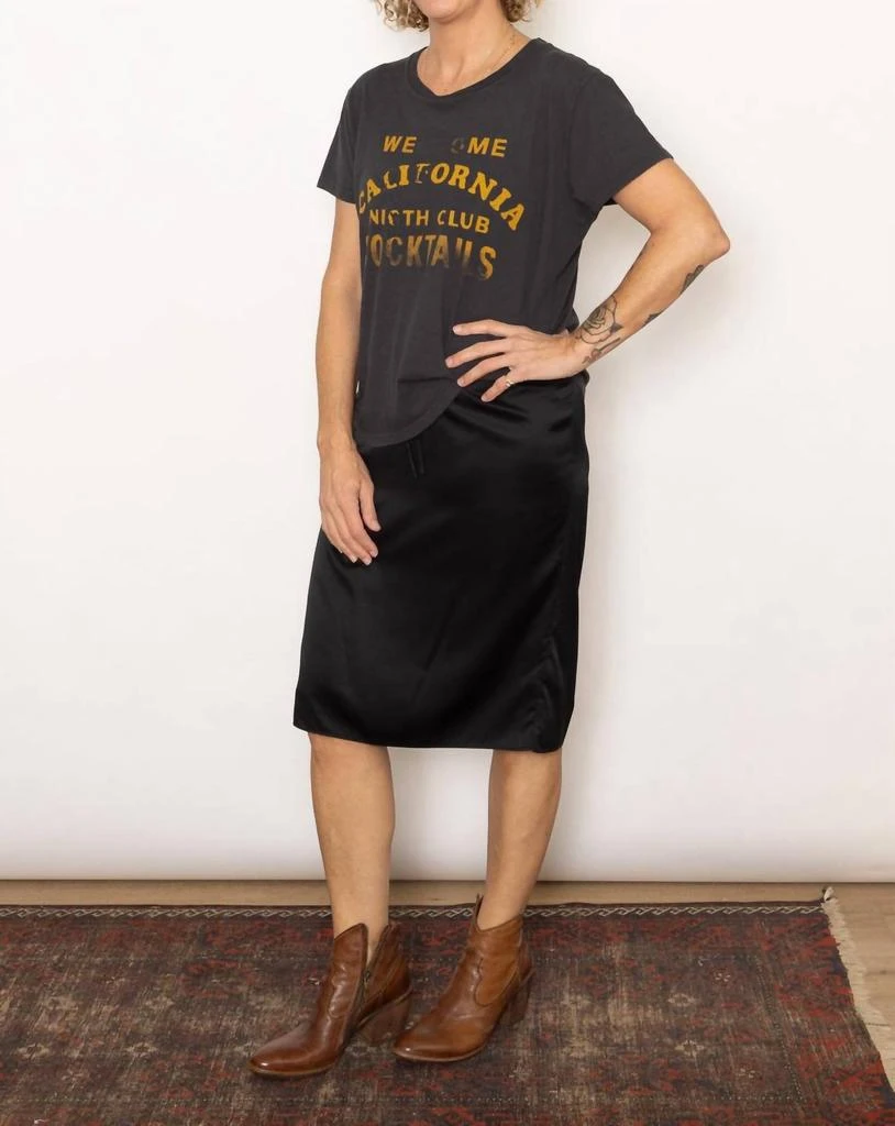 6397 6397 - Bias Drawstring Skirt 2