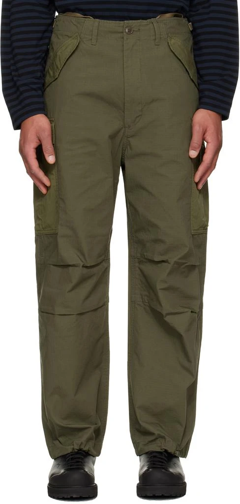 Nanamica Khaki Ripstop Cargo Pants