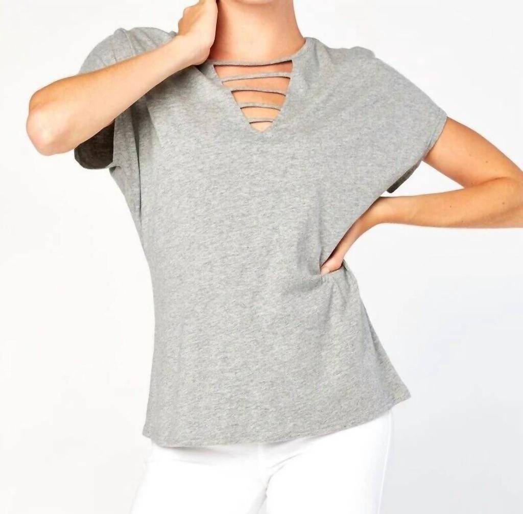 Threads for Thought Threads 4 Thought - Alice V Neck Organic Cotton Top