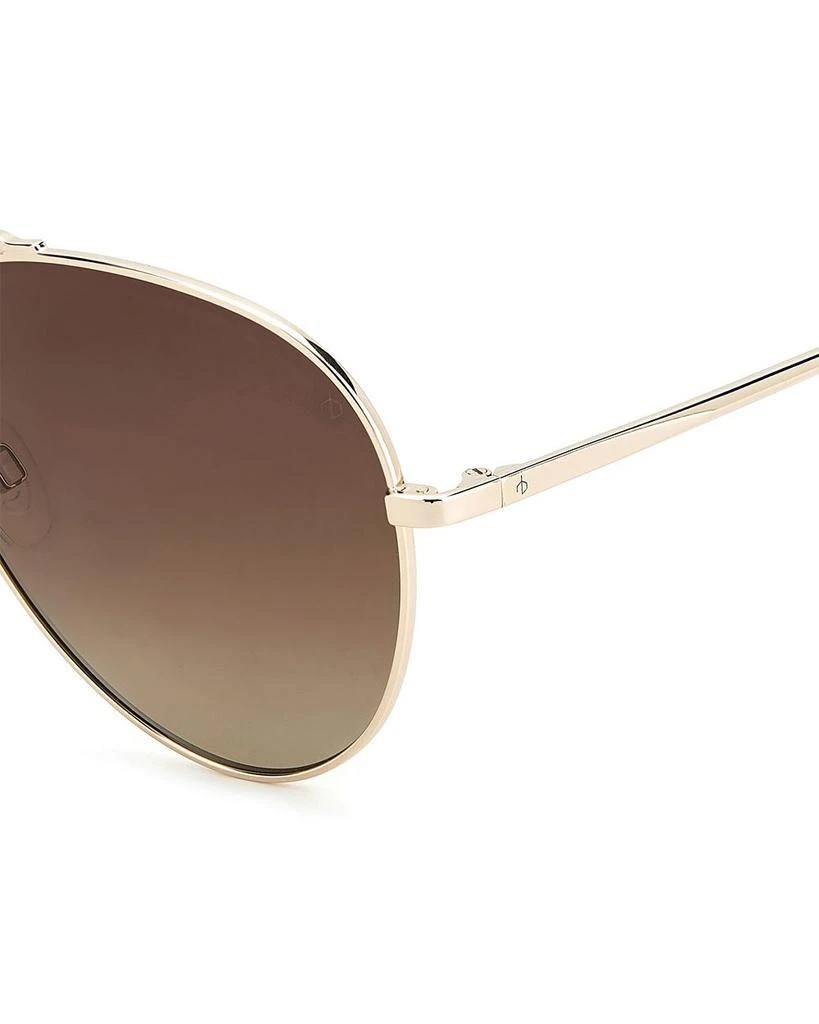 Rag & Bone Aviator Sunglasses, 59mm 4
