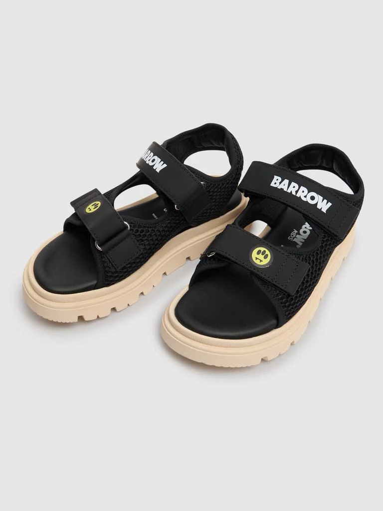 BARROW Leather & Tech Sandals 1