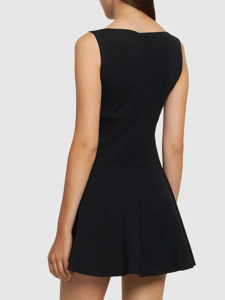 Reformation Mayve Stretch Cotton Knit Mini Dress 2