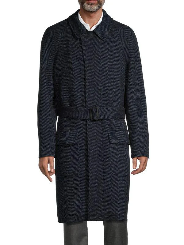 Cardinal of Canada Tatum Relaxed-Fit Wool-Blend Topcoat 1