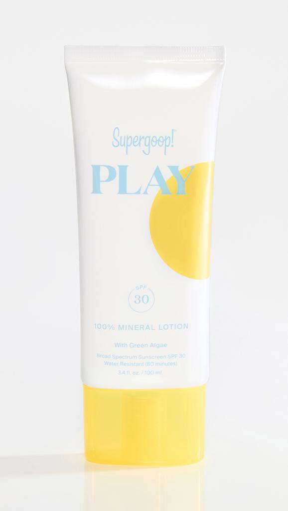 Supergoop! PLAY Mineral Body Lotion SPF30 With Green Algae