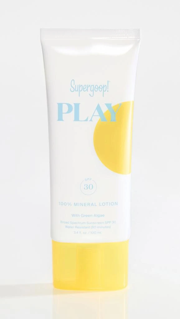 Supergoop! PLAY Mineral Body Lotion SPF30 With Green Algae 1