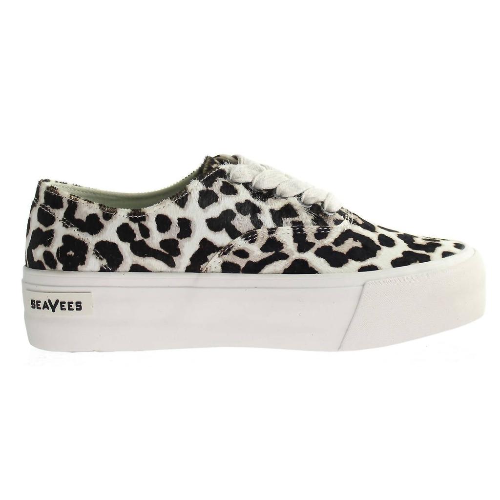 SeaVees Women's Monterey Mulholland online Leopard Lace Up Sneakers