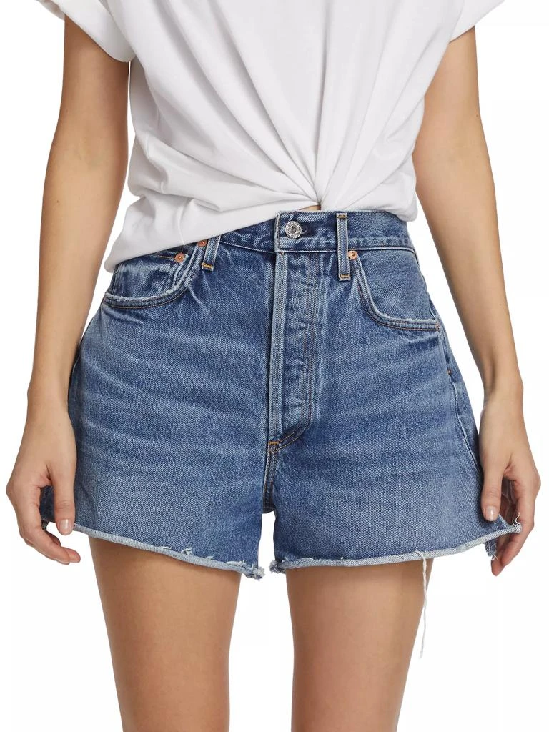 Citizens of Humanity Marlow Mid-Rise Denim Cut-Off Shorts 3
