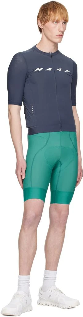 MAAP Navy Evade Pro Base Jersey 2.0 Cycling Top 4