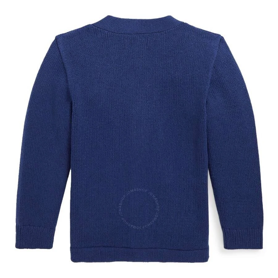 Ralph Lauren Boys Knitted V-Neck Long Sleeve Cardigan 2