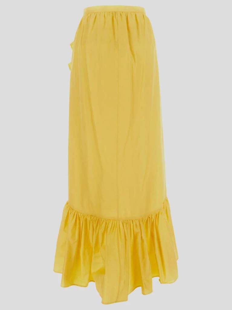 House Of Amen House Of Amen Asymmetrical Ruffle Maxi Skirt 3