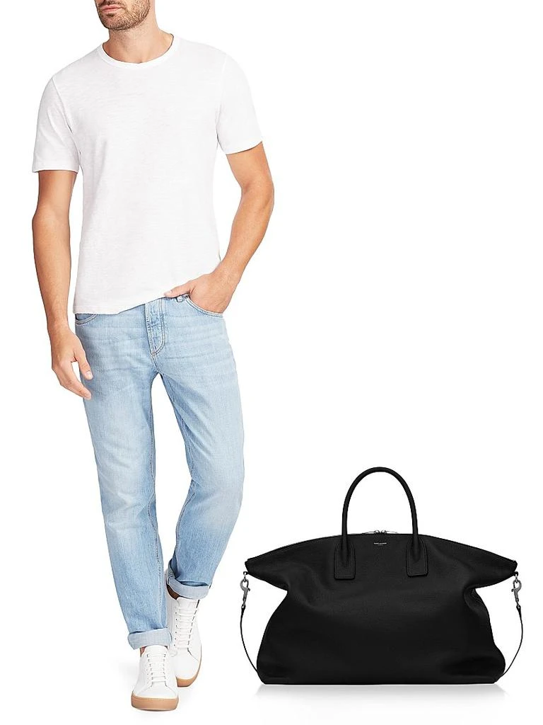Yves Saint Laurent Giant Bowling Bag In Soft Grained Leather 2