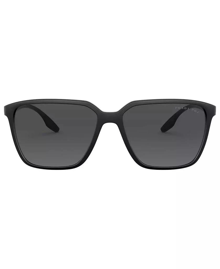 Prada Men's Polarized Sunglasses, PS 06VS 58 2