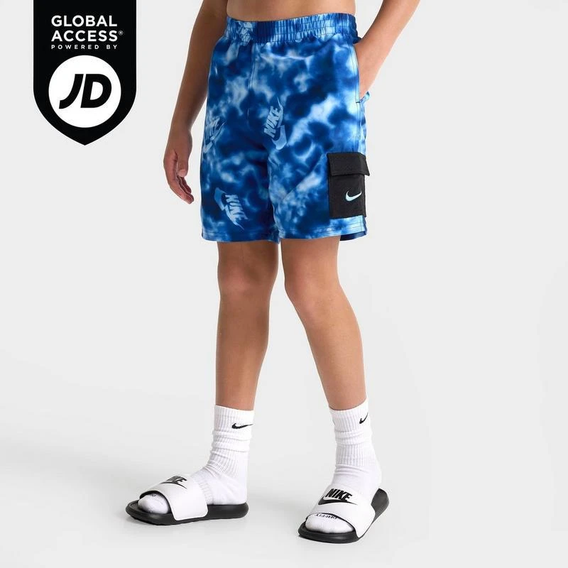 Big Kids' Nike Swim Voyage Lined Cargo Swim Shorts – On Sale Now