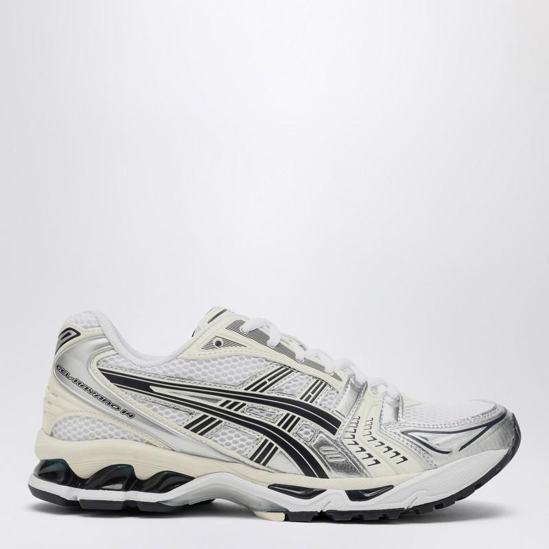 ASICS White/midnight Gel Kayano 14 sneakers