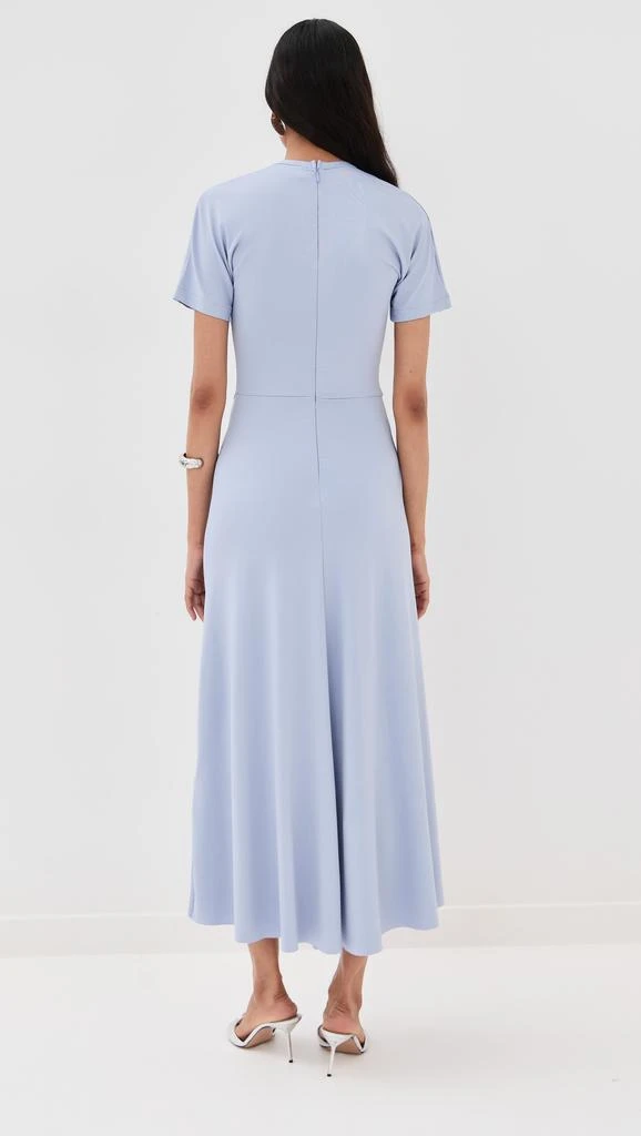 Victoria Beckham Gathered Waist T-Shirt Midi Dress 2