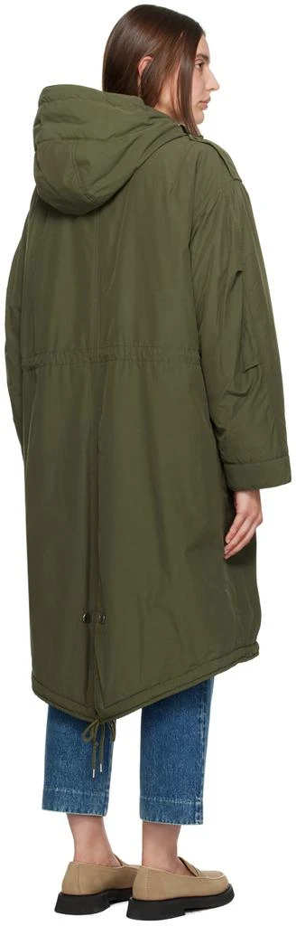 A.P.C. Green Maxine Coat 3