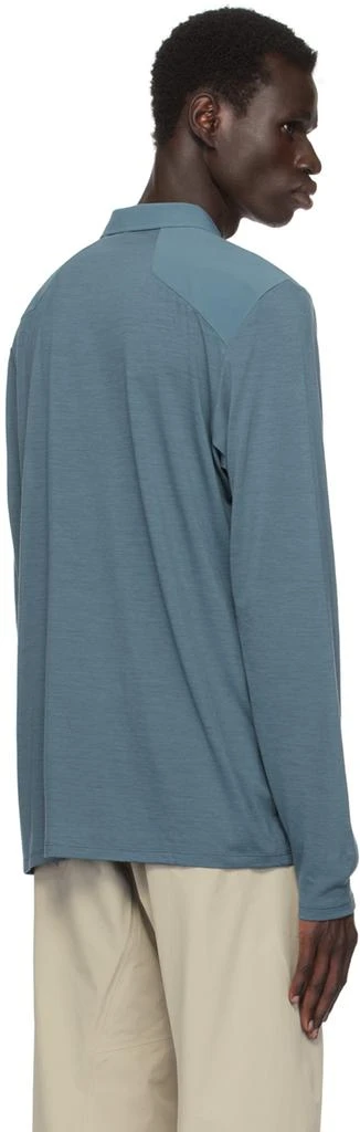 Veilance Blue Frame Polo 3