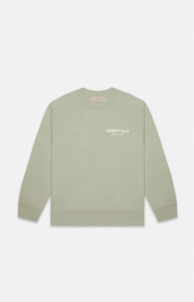 Essentials Sea Foam Crew Neck Sweatshirt 1