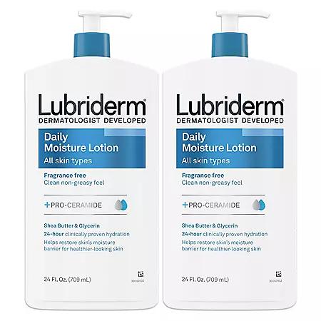 Lubriderm Lubriderm Daily Moisture Body Lotion, 24 oz., 2 pk.