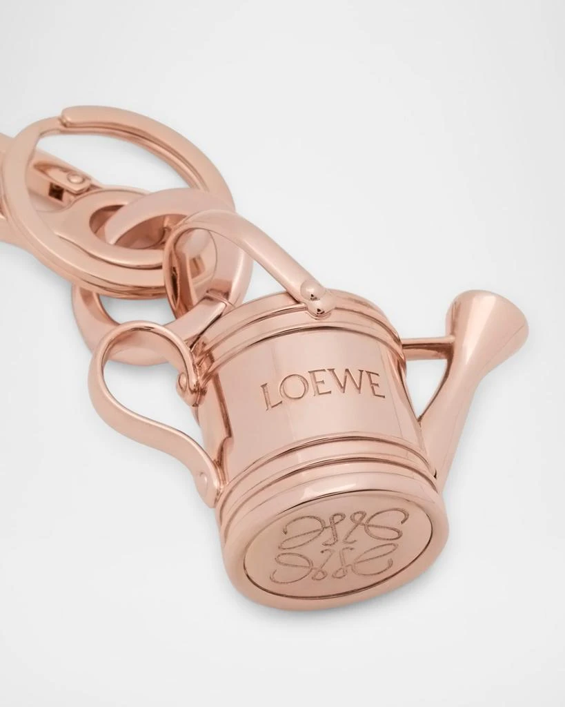 Loewe Watering Can Key Ring in Brass 2